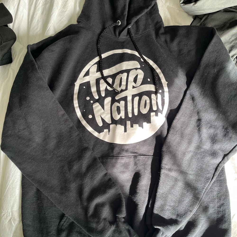 Source Unknown Black and White Hoodie